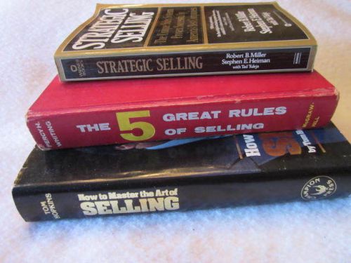 Professional sales three book library for sale