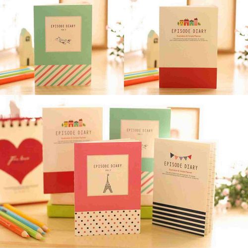 Lot 10Pcs Mixed Pattern Handy Note Pads Notebook Memo Notepads Stationery Diary