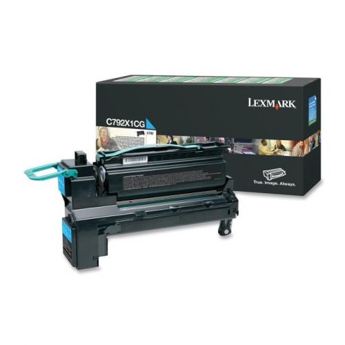 LEXMARK - BPD SUPPLIES C792X1CG CYAN TONER CARTRIDGE FOR C792