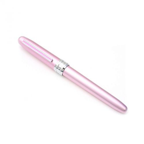 Platinum plaisir fountain pen, pink barrel, medium point, black ink for sale