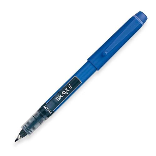 Pilot Bravo Marker Pen, Bold, Blue (Pilot 11035) - 1 Each