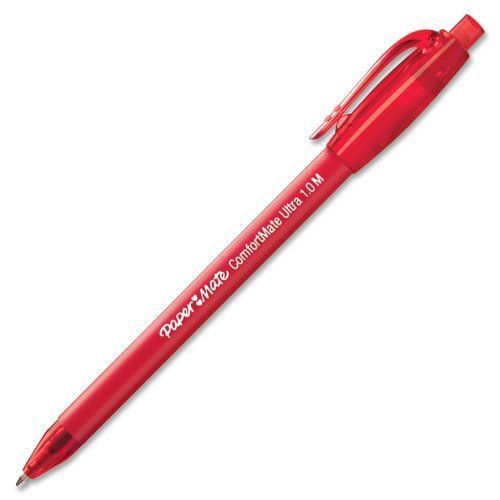 Paper mate comfortmate retractable ballpoint pen - medium pen point (6320187) for sale