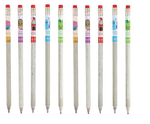 NEW (Set/10) Scented Graphite Pencils Smencils - Smell Great, Make Writing Fun