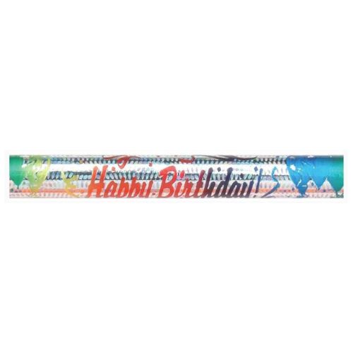 Moon Products Decorated Wood Pencil, Happy Birthday From Your Teacher, HB#2,Silv