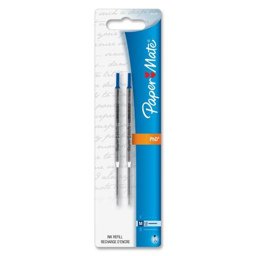 Paper Mate Lubriglide Ballpoint Pen Refills, Blue - 2 / Pack, PAP4912431PP