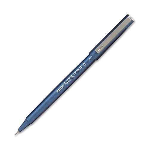 Pilot Super Fine Point Razor Ii Marker - Super Fine Pen Point Type - 0.3 (11003)