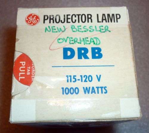 DRB projector lamp bulb 1000 watts 115-120 volts, new old stock