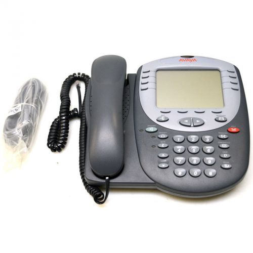 Avaya 2420 Digital Business Office Gray Telephone w/ Handset / RJ-11 Cable