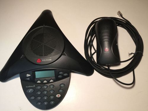 Polycom SoundStation 2 Expandable Speaker Conference Telephone - 2201-16200-001