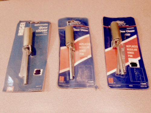 HAGER Automatic Door Closers-lot of 3-New!