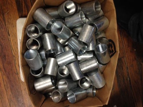 (150) rigid galvanized coupling,threaded 3/4&#034; inch - big lot 4sale for sale