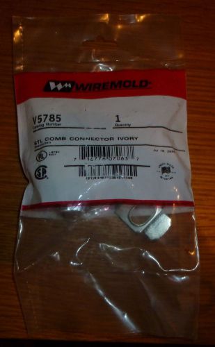 Wiremold  V5785   Combination Connector (ivory) - New in Sealed Package