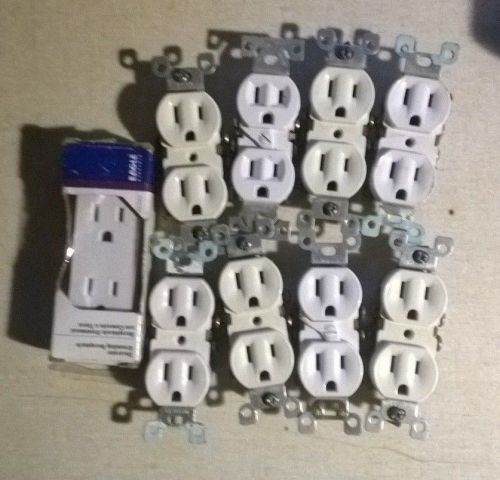 9 electrical wall outlets