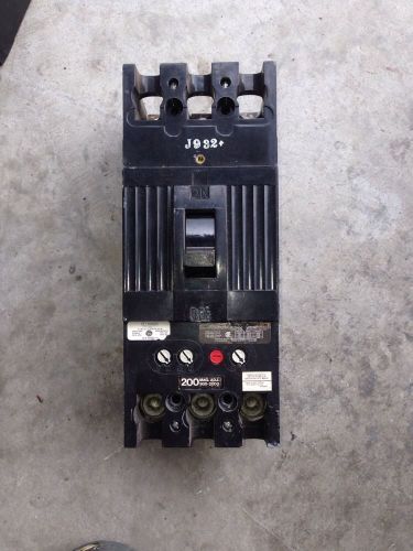 GE GENERAL ELECTRIC 200Amp, 3 Pole 600 Volt Circuit Breaker, NP225641-H - Used