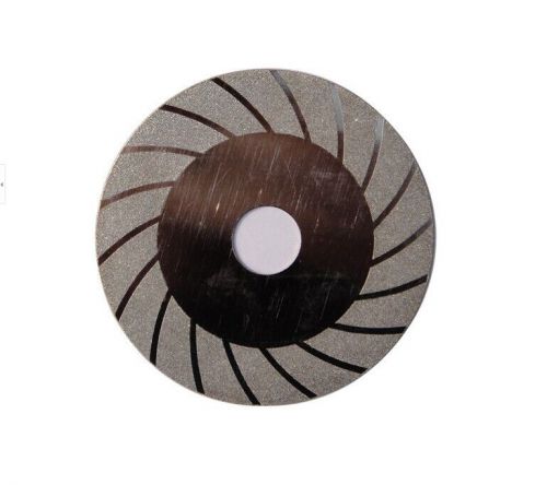 100mm 4&#034; thk diamond coated flat grinding grind sculpting wheel disc grit 120 for sale