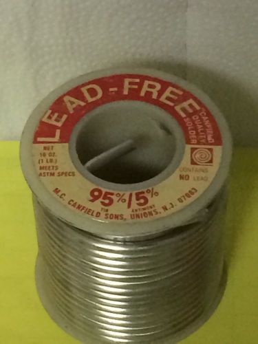CANFIELD 95/5 SOLDER