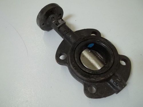 MUELLER STREAM 65N-ANI-6-1 WAFER BUTTERFLY VALVE *USED*