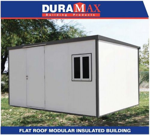 Prefabricated Insulated DIY Storage Building Kit: 13.3&#039; x 10&#039; Modular Office