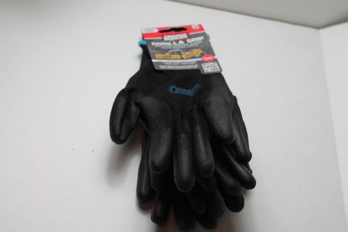Grease Monkey Gorilla Grip Maximum Gripping Gloves (2 pair) Size Large