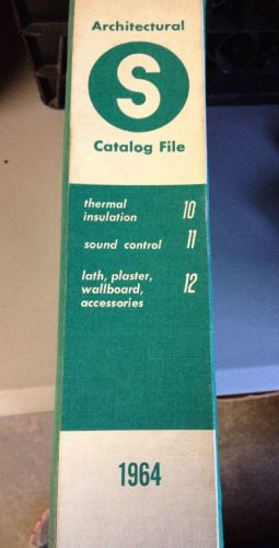 Sweets architectural catalog file 1964 insulation sound control lath sec 10-12 for sale