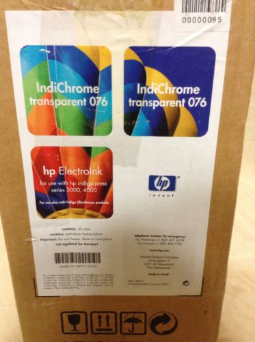 HP Indigo Electroink IndiChrome Transparent 076 10-pack