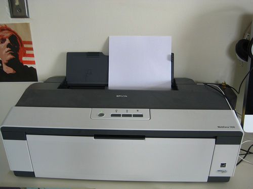 Epson WorkForce 1100 Large-Format Inkjet Printer Complete!