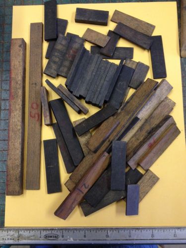 Vintage letterpress wood furniture, LOT