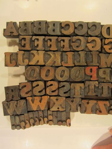 ANTIQUE WOOD TYPE 8 LINE COOPER BLACK