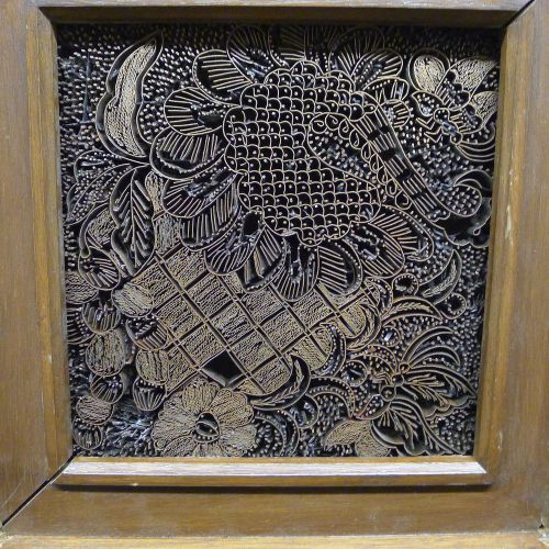 COPPER TEXTILE PRINTING--INTRICATE DETAIL-1 OF 4 TO BE LISTED--BATIK--AMAZING