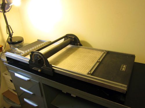 Morgan line-o-scribe letterpress m1422 - 14&#034; x 22&#034; bed size printing press for sale