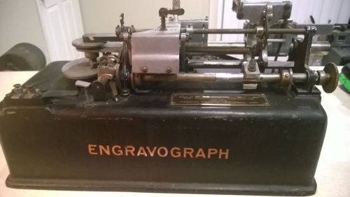 Antique Engravograph Engraver  Model 14,