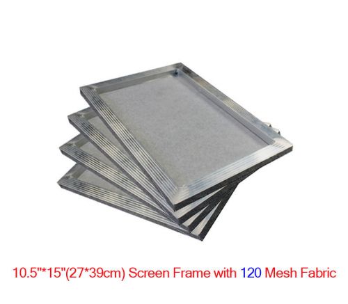 10.5&#034;*15&#034;(27*39cm) screen frame with 120 mesh fabric durable quality 4 pcs pack for sale