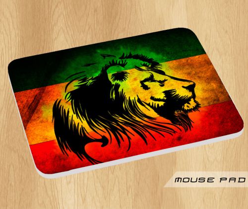 Lion Rasta Mouse Pad Mat Mousepad Hot Gift