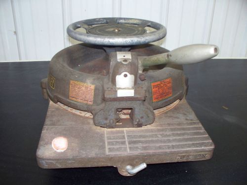Diagraph Bradley Stencil Cutting Machine 1/2&#034; - Heavy Duty Steel