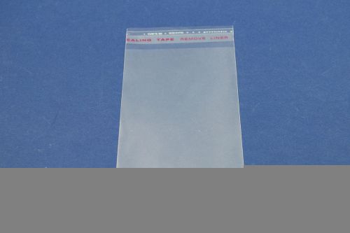 Ultra Clear Opp Bags With Self-Adhesive Seal (100 Pieces In A Pack) 3&#034; X 5&#034;
