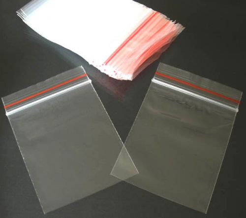 1000pcs  3x4.5inch (8x12cm) House Office Self Lock Sealing PP Clear Plastic Bag