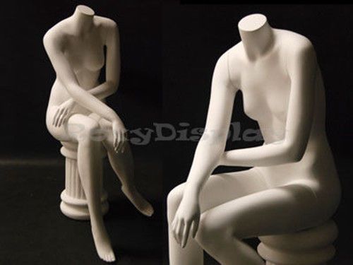 Female fiberglass headless style mannequin dress form display #md-a7bw2 for sale