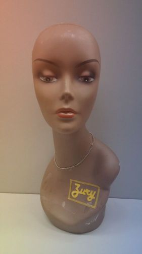 USED MANNEQUIN HEAD WIG HAT DISPLAY HOLDER BUST #6