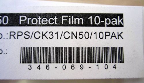 Intermec Screen Protector Film RPS/CK31/CN50 346-069-104 Pack of 10