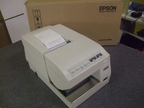 Epson TM-U375 M63UA POS Receipt &amp; Validation Parallel Dot Matrix Printer #02