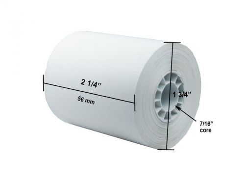 Thermal Receipt Paper, 2-1/4in x 85` Roll [Office Product]