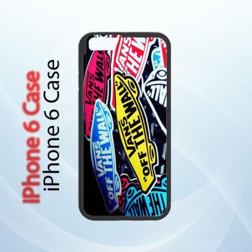 iPhone and Samsung Case - Vans of The Wall Sticker Colourful