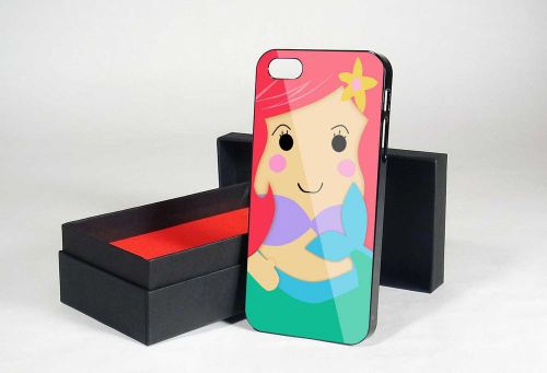 Funny Face Cute The Little Mermaid Art - iPhone and Samsung Galaxy Case