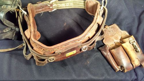 Bashlin  lineman  tree  climbing  tool  belt d25 pouch for sale
