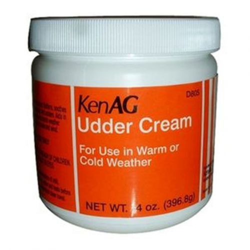 KENAG Udder Cream 14 oz Dairy Soreness Chapping Cattle Cows Teats Non-Greasy