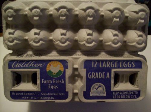 Lot 30 Egg Cartons Cardboard Paper size large School Hobby Crafts ALDI brand