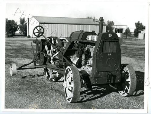 1940&#039;S PHOTO 1920&#039;S BENZ SENDLING TRACTOR EAST BROS FARM MACHINERY MALLALA A66