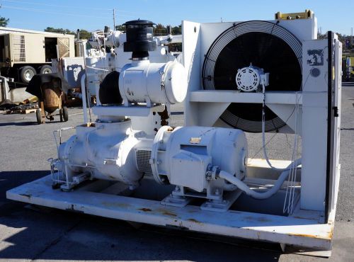 Gardner denver electra saver 150 hp stationary rotary screw compressor for sale