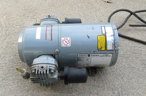 Gast piston air compressor, 1/4hp, 115v, 1ph, 1725 rpm, motor # 5kh35kn524x for sale