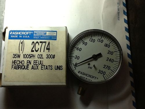 New Ashcroft 2C774 Pressure Gauge